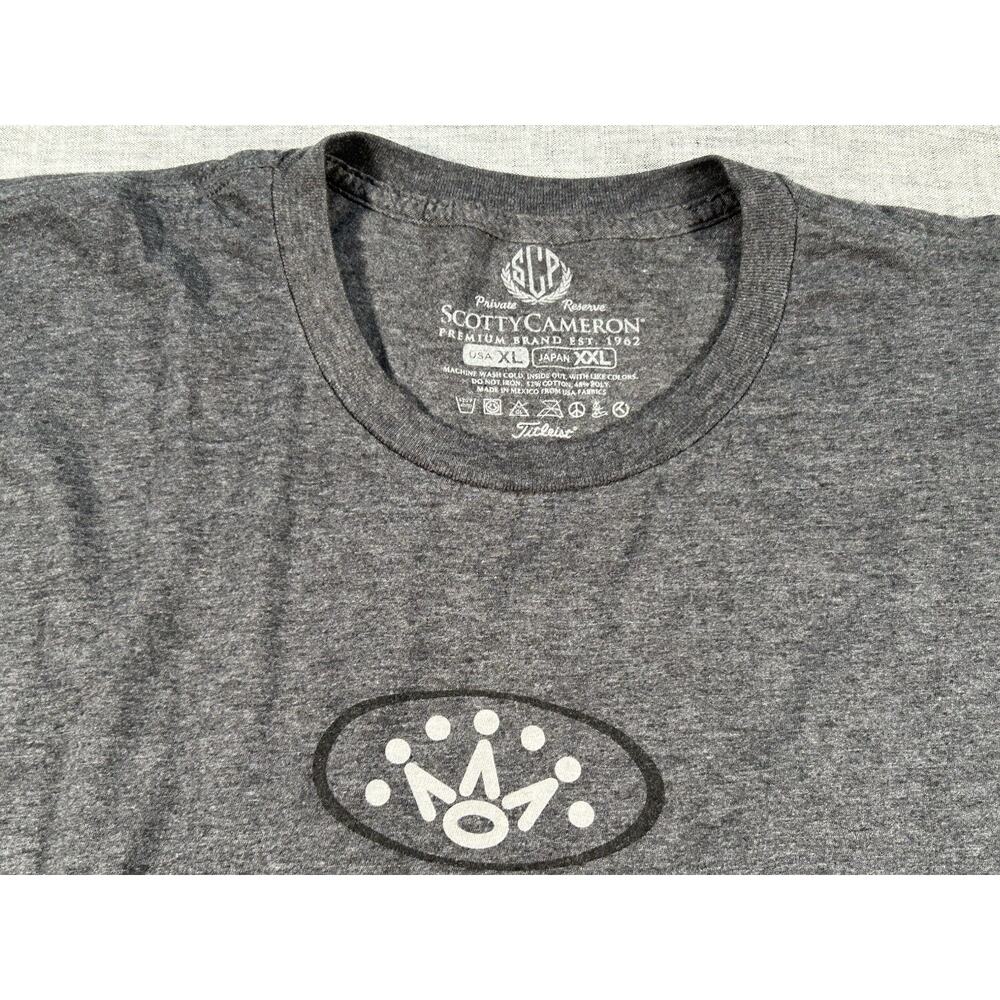 Scotty Cameron Shirt Mens Extra Large Grey Long Sleeve Private Reserve Golf - Picture 3 of 13